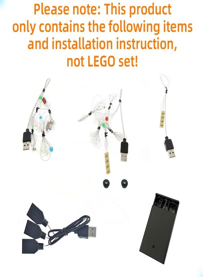 GEAMENT LED Light Kit Compatible with Lego The Friends Apartments - Lighting Set for Creator 10292 Building Model (Model Set Not Included) - Image 3